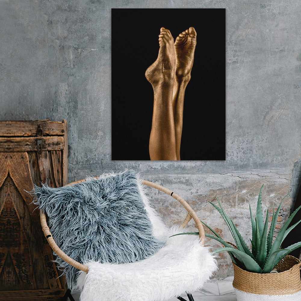 Gymnast Golden Feet Frame