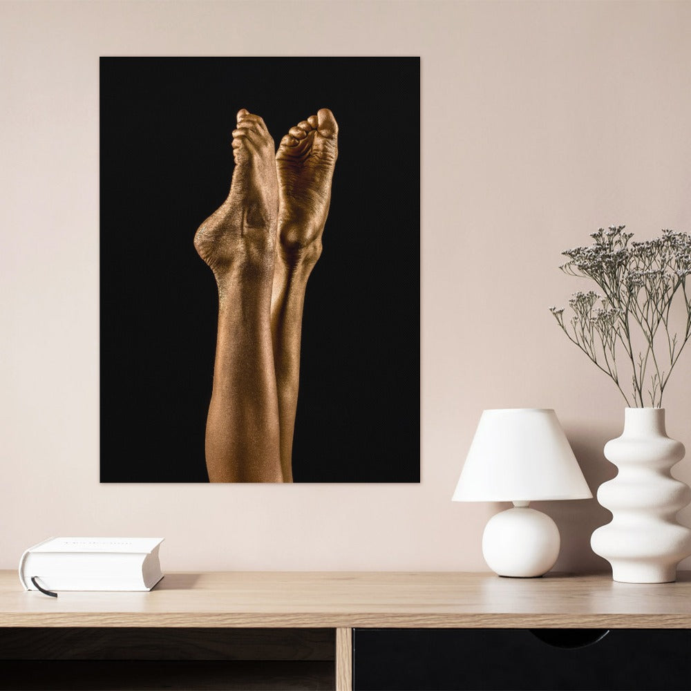Gymnast Golden Feet Frame