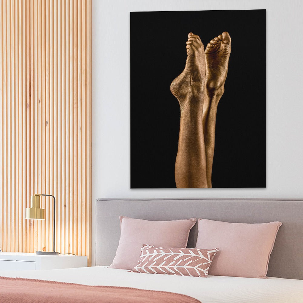 Gymnast Golden Feet Frame