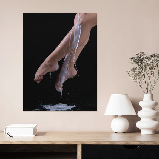 Dancer legs with milk Frame